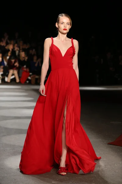 Christian Siriano Fall 2016 — Zdjęcie stockowe