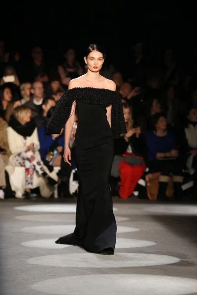 Christian Siriano Fall 2016 — Zdjęcie stockowe