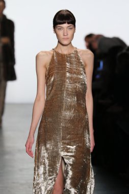 Model giyen Dennis Basso Sonbahar 2016