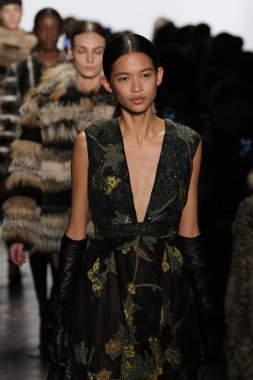 Dennis Basso sonbahar 2016 giyen modelleri