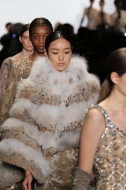 Dennis Basso sonbahar 2016 giyen modelleri