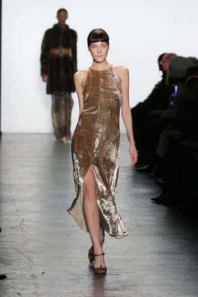 Model giyen Dennis Basso Sonbahar 2016