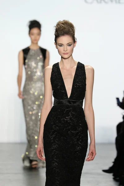 Carmen Marc Valvo Runway show — 스톡 사진