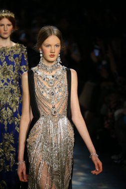 Models wearing Marchesa Fall 2016