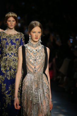 Models wearing Marchesa Fall 2016