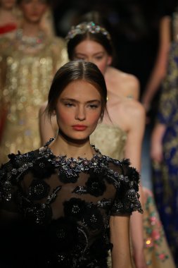 Models wearing Marchesa Fall 2016
