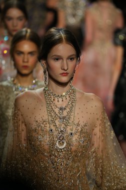 Models wearing Marchesa Fall 2016