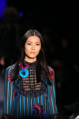 Anna Sui sonbahar 2016 gösteri