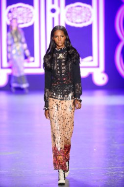 Anna Sui sonbahar 2016 gösteri