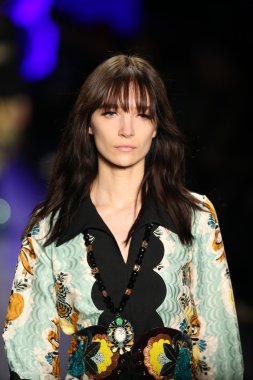 Anna Sui sonbahar 2016 gösteri