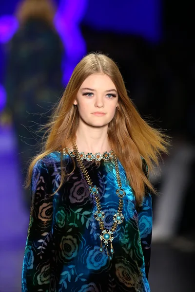 Anna Sui Fall 2016 show — Stock Photo, Image