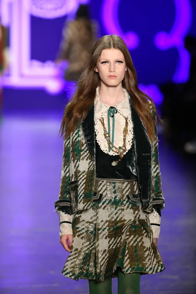 Mostra Anna Sui Autunno 2016 — Foto Stock