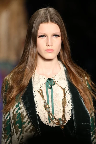 Show de Anna Sui Fall 2016 — Fotografia de Stock