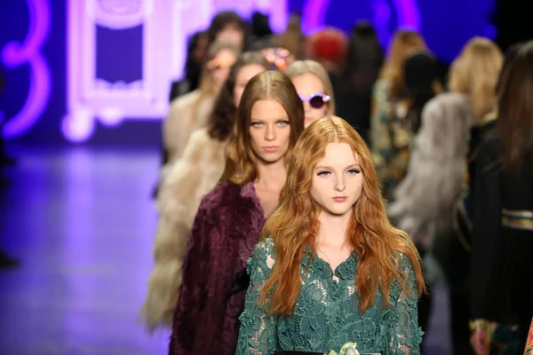 Mostra Anna Sui Autunno 2016 — Foto Stock