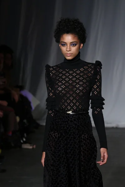 Jill Stuart Outono Inverno 2016 Coleção Show — Fotografia de Stock