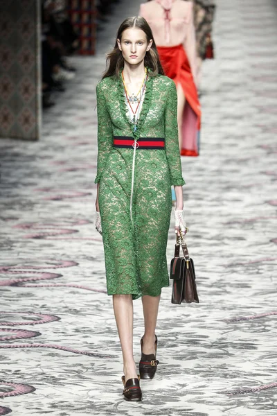 Gucci modeshow — Stockfoto