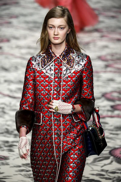 Gucci fashion show — Stock Photo, Image