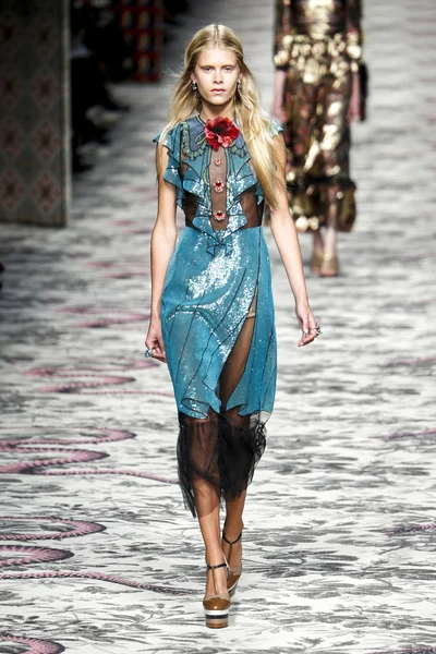 GUCCI desfile de moda —  Fotos de Stock