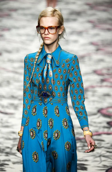 Gucci fashion show — Stock Photo, Image