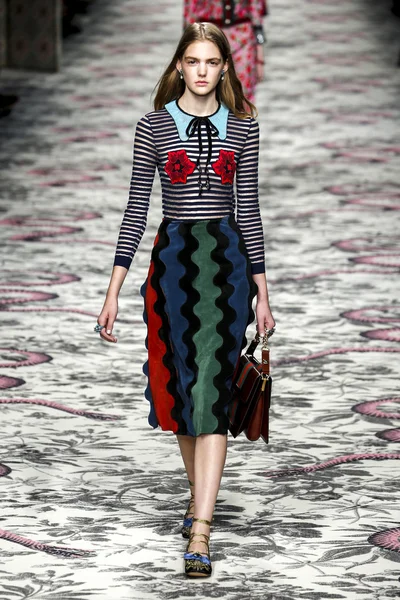 Gucci fashion show — Stock Photo, Image