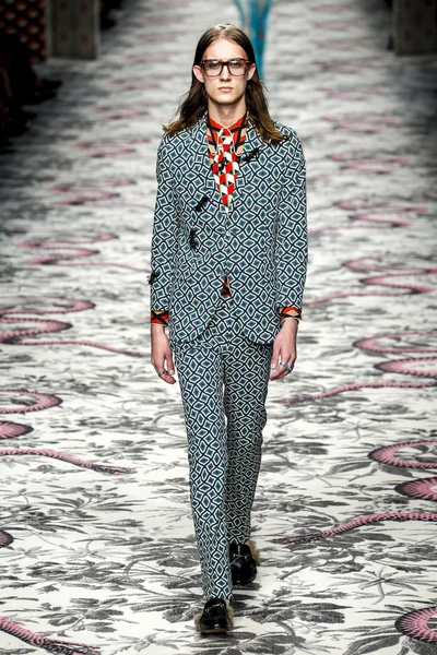 Gucci modeshow — Stockfoto