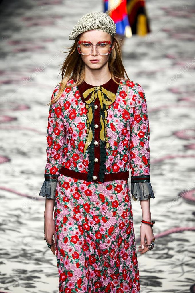Gucci model hi-res stock photography and images - Alamy