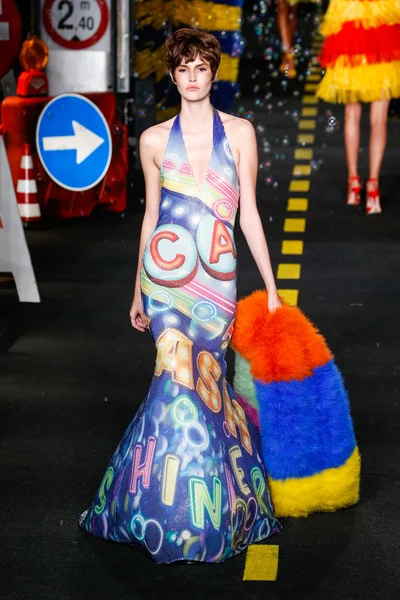 Moschino defile — Stok fotoğraf