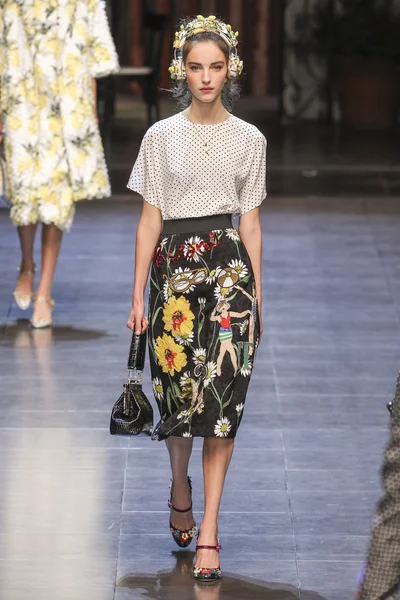 Dolce and Gabbana show — Stockfoto