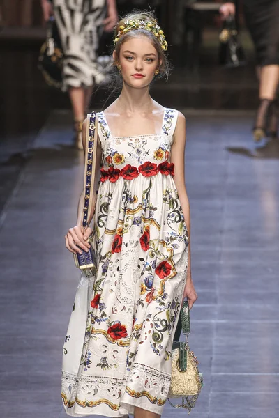 Dolce and Gabbana show — Stockfoto