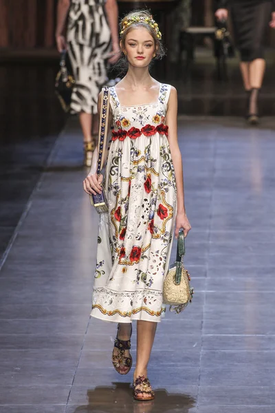 Dolce und Gabbana-Show — Stockfoto