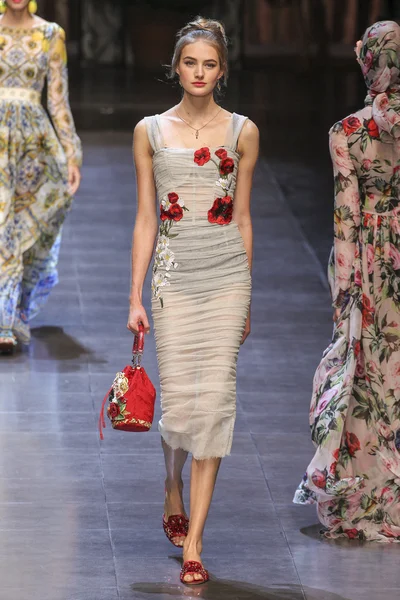 Dolce e Gabbana show — Fotografia de Stock