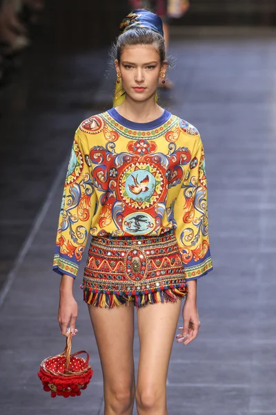 Dolce and Gabbana show — Stock Photo, Image