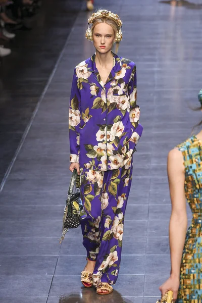Dolce and Gabbana show — Stock Photo, Image