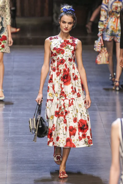 Dolce und Gabbana-Show — Stockfoto