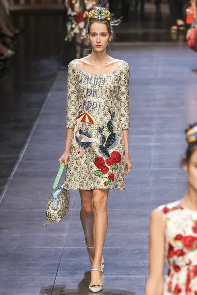 Dolce and Gabbana show — Stockfoto