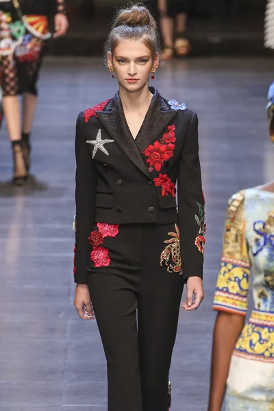 Dolce und Gabbana-Show — Stockfoto