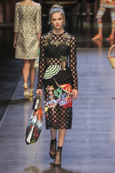 Dolce and Gabbana show — Stockfoto