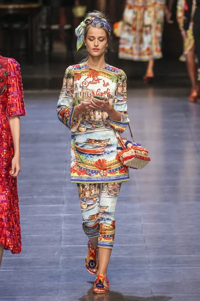 Dolce and Gabbana show — Stock Photo, Image