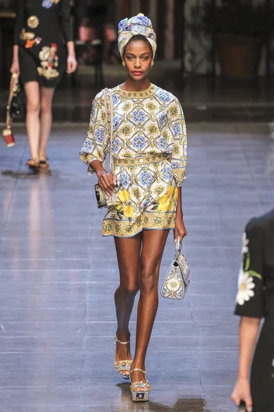 Dolce og Gabbana-show – stockfoto