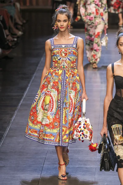 Dolce e Gabbana show — Fotografia de Stock