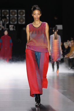Issey Miyake gösterisi olarak Paris moda haftası