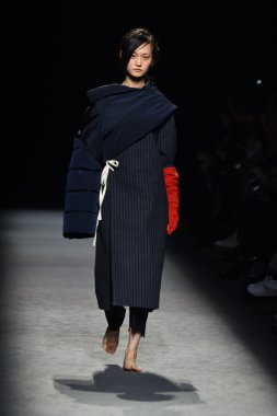 Jacquemus show as part of the Paris Fashion Week clipart