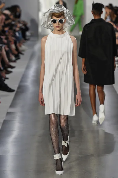 Maison Margiela show – stockfoto