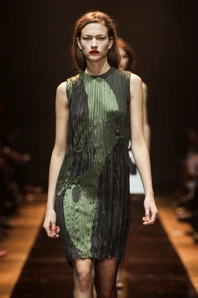 The Nina Ricci show as part of the Paris Fashion Week Womenswear Spring / Summer — стоковое фото