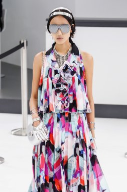 Chanel gösterisi olarak Paris moda haftası