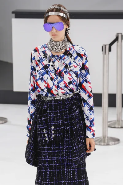 Chanel show como parte de la Semana de la Moda de París — Foto de Stock