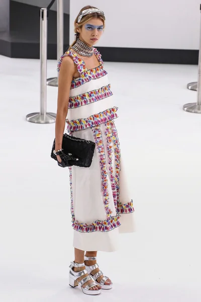 Chanel show como parte de la Semana de la Moda de París —  Fotos de Stock