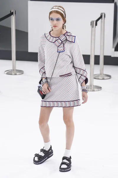 Chanel show como parte de la Semana de la Moda de París —  Fotos de Stock