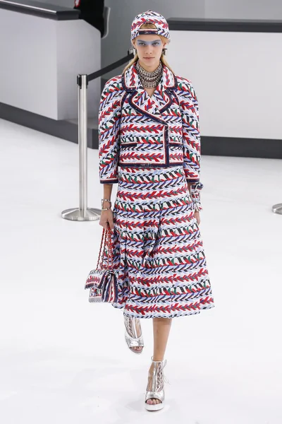 Chanel show som en del av Paris modevecka — Stockfoto