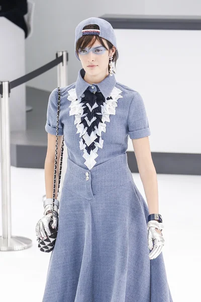 Desfile Chanel como parte da Semana de Moda de Paris — Fotografia de Stock